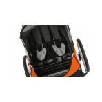 WIKE SOFTIE ORANGE odpružený vozík za kolo 3v1 s bočním větráním - 7