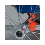 WIKE SOFTIE ORANGE odpružený vozík za kolo 3v1 s bočním větráním - 14