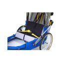 WIKE SPECIAL NEEDS LARGE TURQUOISE speciální vozík za kolo pro větší děti do 150cm - 7