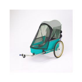 WIKE PREMIUM SINGLE TURQUOISE vozík za kolo - 1