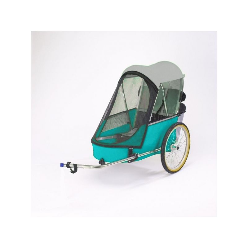 WIKE PREMIUM SINGLE TURQUOISE vozík za kolo - 1