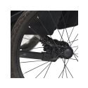 WIKE PREMIUM Double Suspension - Black odpružený vozík za kolo 3v1 s bočním větráním - 7