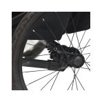 WIKE PREMIUM Double Suspension - Black odpružený vozík za kolo 3v1 s bočním větráním - 7