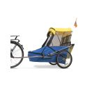 WIKE SPECIAL NEEDS X-LARGE YELLOW/BLUE  speciální vozík za kolo pro velké děti a dospělé - 1