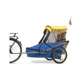 WIKE SPECIAL NEEDS X-LARGE YELLOW/BLUE  speciální vozík za kolo pro velké děti a dospělé - 1