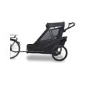 WIKE SPECIAL NEEDS X-LARGE BLACK speciální vozík za kolo pro velké děti a dospělé - 1