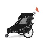 WIKE SPECIAL NEEDS LARGE GREY-BLACK speciální vozík za kolo pro větší děti do 150cm - 4